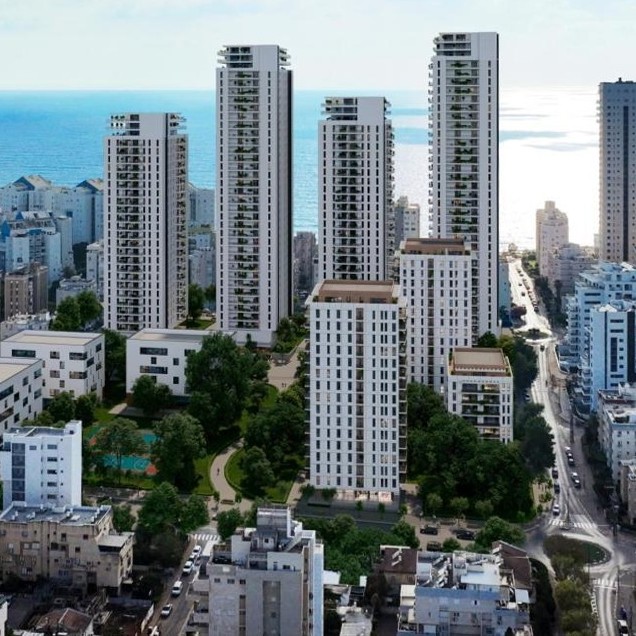 הדמיית מתחם בורוכוב, נתניה